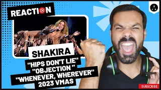 SHAKIRA - "Hips Don't Lie", "Objection (Tango)", "Whenever, Wherever" & More | 2023 VMAs REACTION