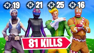 We Broke The Fortnite Elimination Record.. (81 Kills)