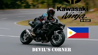 [4K] Kawasaki Ninja H2 Spotted | Big Bike Spotting Pt. 3 Marilaque Devil's Corner THGP #sportsbike