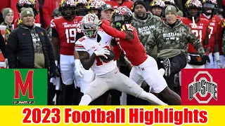 Ohio State vs Maryland GAME HIGHLIGHTS | 2023 College Football