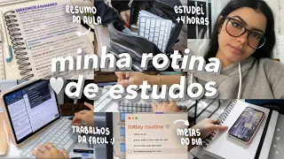 minha rotina de estudos da *faculdade* 📑| passei o feriado estudando & livros 👩🏻‍💻🤍