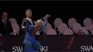 Evaldas Sodeika - Ieva Zukauskaite LTU, English Waltz | ROC 2018 WDSF GrandSlam Standard