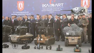 Turkey displays the capabilities of its UGVs in one of a kind event