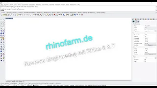Rhinofarm Reverse Engineering mit Rhino 6 & 7