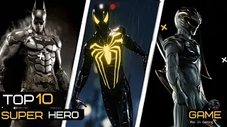 Top 10 Super Heroes game for android & ios 2022-23 | High Graphics Quality | #gaming