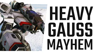 Heavy Gauss Mayhem with the Marauder Bounty Hunter - Mechwarrior Online The Daily Dose #1311