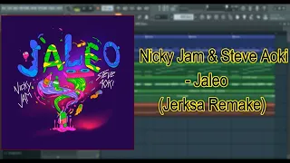 How To Make Music Nicky Jam & Steve Aoki - Jaleo (Trimo Remake) [Free FLP]