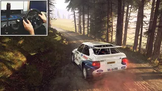 Ford Escort RS Cosworth | Dirt Rally 2.0 Steering Wheel + Shifter Gameplay