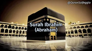 Surah Ibrahim (Abraham) | Calm & Relaxing Quran Recitation [528HZ]