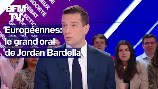 Européennes: le grand oral de Jordan Bardella sur BFMTV