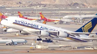 20 Minutes SATISFYING HONG KONG Plane Spotting | Heavies | B747, B777, B787, A330, A340, A350, A380