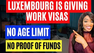 FREE LUXEMBOURG WORK VISA | MOVE WITH FAMILY