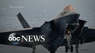 Navy reports race to rescue F35 stealth fighter jet from South China Sea