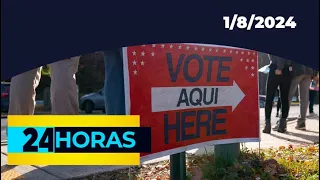 🟡 Noticiero 24 Horas | 8 de Enero 2024 [Programa Completo]