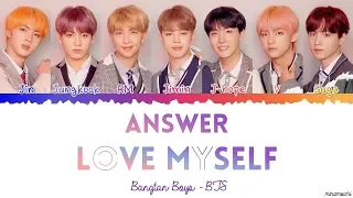 BTS (방탄소년단) – Answer : Love Myself Lyrics [Color Coded Han_Rom_Eng]