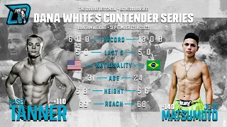 Kasey Tanner vs. Jean Matsumoto Fight Breakdown DWCS Week 6