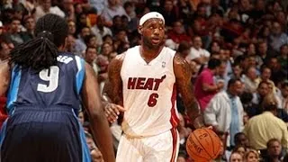 LeBron's 39 Points Push Heat Over Mavericks