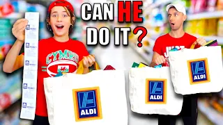 Can JOJO buy our WEEKLY FOOD SHOP for £30 from ALDI! 😮 budget grocery haul