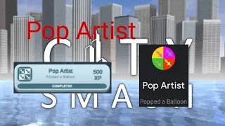 How To Get Pop Artist (Achievement) In City Smash