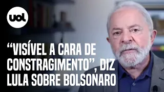 Lula diz que Bolsonaro estava 'constrangido' em posse de Moraes