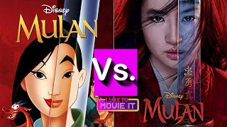 Mulan (1998) vs. Mulan (2020) | Comparison Review | Disney | I Like To Movie It