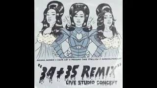 Ariana Grande, Doja Cat, Thee Stallion - 34+35 Remix (Live Studio Concept)