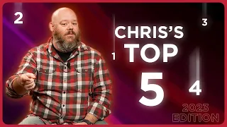 Chris' Choice - Top 5 Guitars of 2023