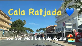 Cala Ratjada 💙 Rundfahrt von Son Moll & Cala Agulla 😎 Straßen von Mallorca 🇪🇸 20° ☀️Himmel 💙
