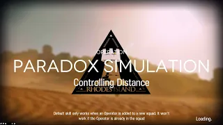 Arknights Paradox Simulation Shirayuki Controlling Distance