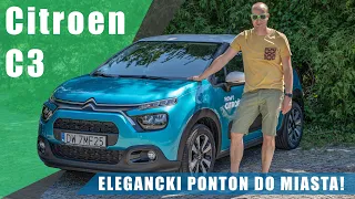 Citroen C3 FL  Shine 1.2 PureTech 83KM 2021. Elegancki ponton do miasta!