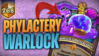 This Genius Deck Has 2 OTKs!!! (FOGHI8's)  - Phylactery Warlock - Hearthstone