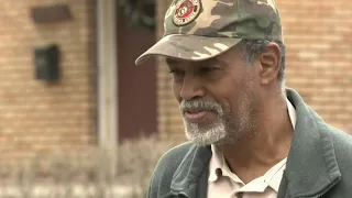 Marine veteran gets new roof on Detroit's west side