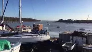 Upnor Village on the River Medway