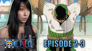 RORONOA ZORO!!  | ONE PIECE EPISODE 2-3 REACTION