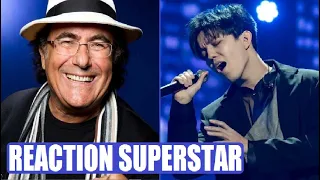 AL BANO'S REACTION TO DIMASH / SINGER OF THE SONG FELICITA