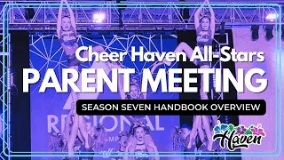 Cheer Haven Allstars | Season 7 Handbook | 2024-2025