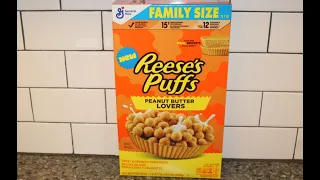 Reese’s Puffs Peanut Butter Lovers Cereal Review