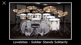 Lovebites - Soldier Stands Solitarily (Virtual Drumming Cover)