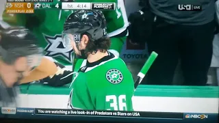 Zuccarello looking to celebrate after a playoff goal