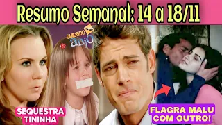 Cuidado com o Anjo - 14/11 a 18/11/2022 Resumo Semanal Completo da Novela Cuidado com o Anjo