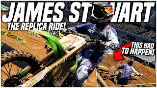 The JAMES STEWART Mod Triple Crown CHALLENGE! -  Supercross 4 - 450 Career Mode #8