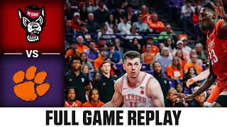 NC State vs. Clemson Full Game Replay | 2023-24 ACC Men's Basketball