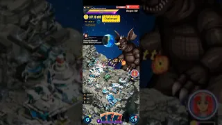 DEFEAT BARAGON WITH MECHA GODZILLA AND GODZILLA IN MOON 🌕 || GODZILLA DEFENSE FORCE 2021