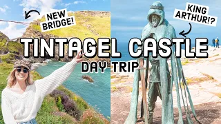 Explore Tintagel Castle! Full Tour | Cornwall, England Travel Vlog | King Arthur