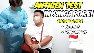 Taking an Antigen test in Singapore!😱 + Stroll at Orchard | JM BANQUICIO