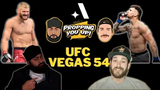 UFC Vegas 54: Blachowicz vs Rakic Predictions and Odds LIVE | Propping You Up | UFC Prop Bets