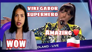 VIKI GABOR | SUPER HERO |REACTION VIDEO