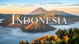 FLYING OVER INDONESIA (4K UHD) - Relaxing Music Along With Beautiful Nature Videos- 4K Video UltraHD