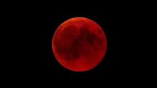 Lunar Eclipse Blood Moon 18th night   19th Morning