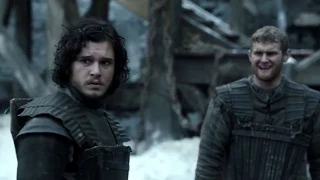 Game Of Thrones S01x04 - John Snow teaches fellow Nights Watch warriors to use Sword [1080p]